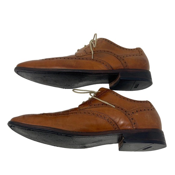 Cole Haan Men\'s Modern Classics Wingtip Oxford in British Tan sz 12M main image 7